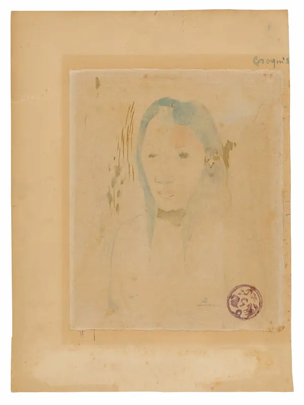 Bust of a Tahitian Woman