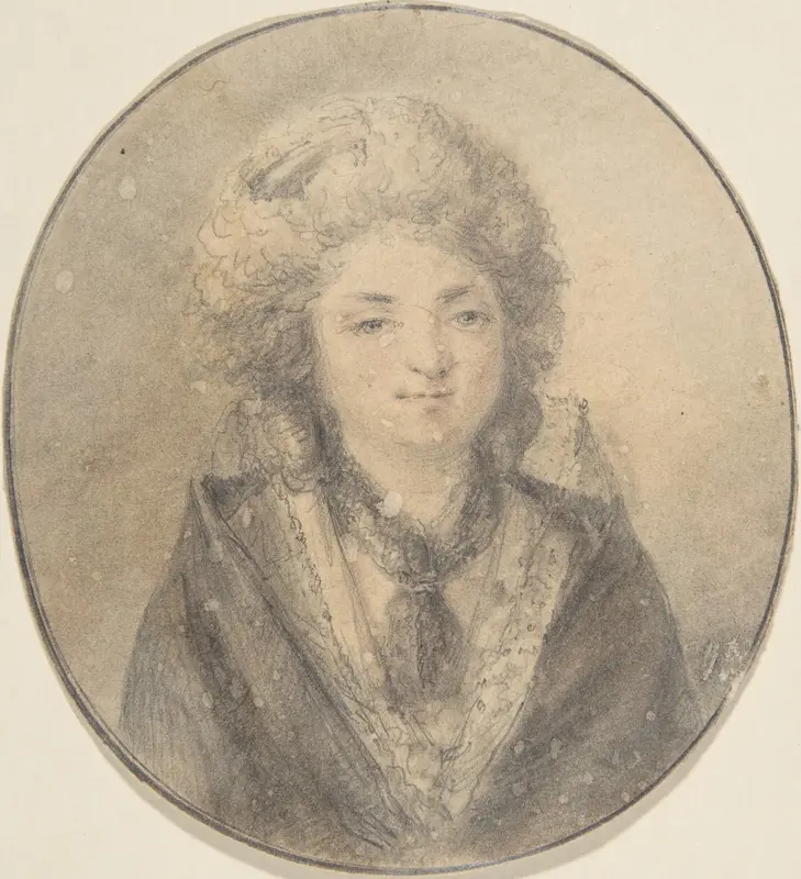 Bust of a Woman Wall Art by Anonymous, French, 18th century - High-Resolution Digital Print