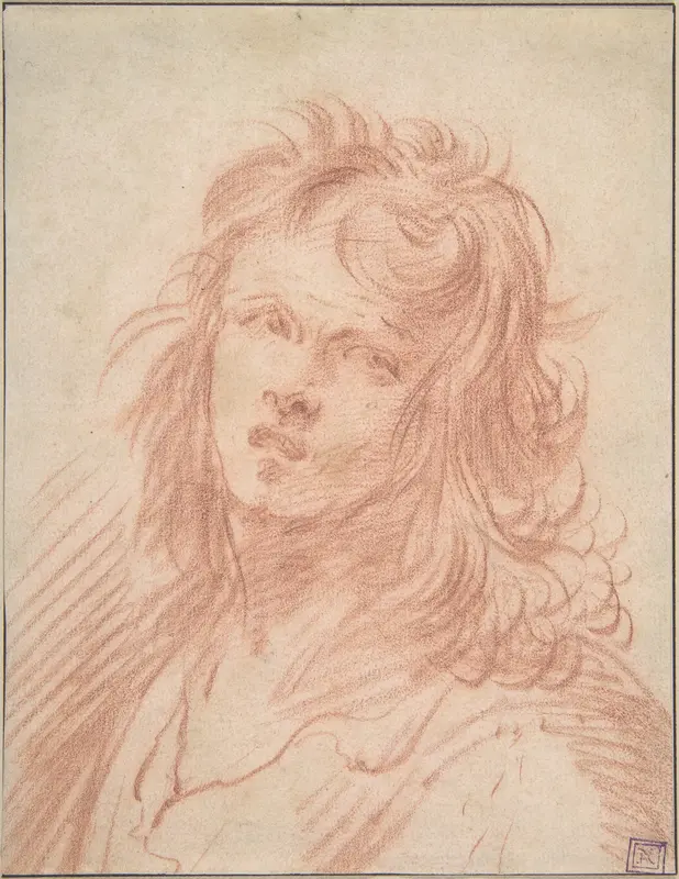 Bust of a Young Man Wall Art by Jean de Saint-Igny - High-Resolution Digital Print
