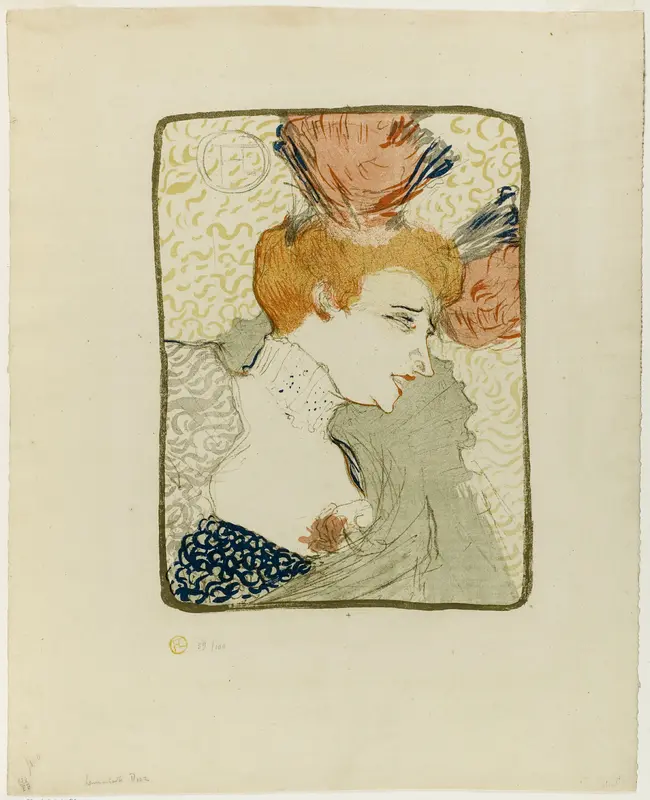 Bust of Mademoiselle Marcelle Lender