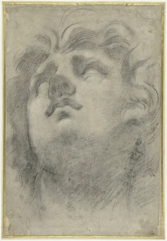 Buste van de stervende Alexander Wall Art by Annibale Carracci - High-Resolution Digital Print