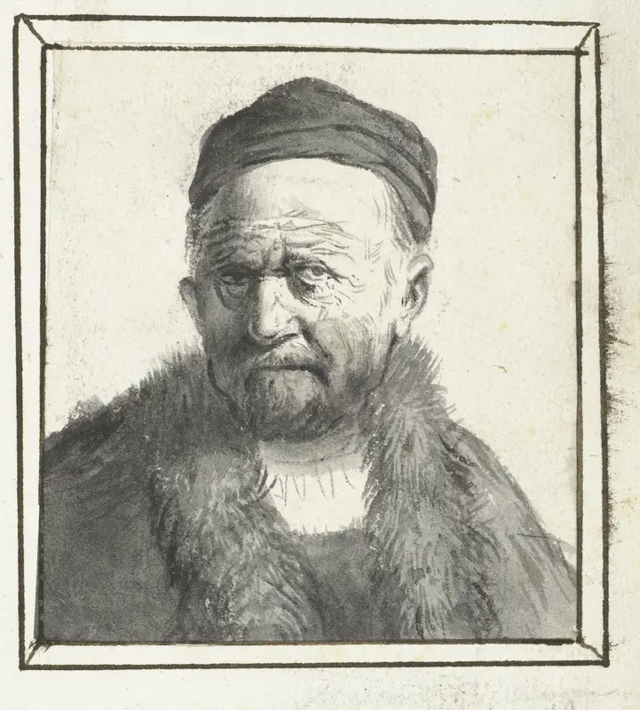 Buste van een man Wall Art by Moses ter Borch - High-Resolution Digital Print