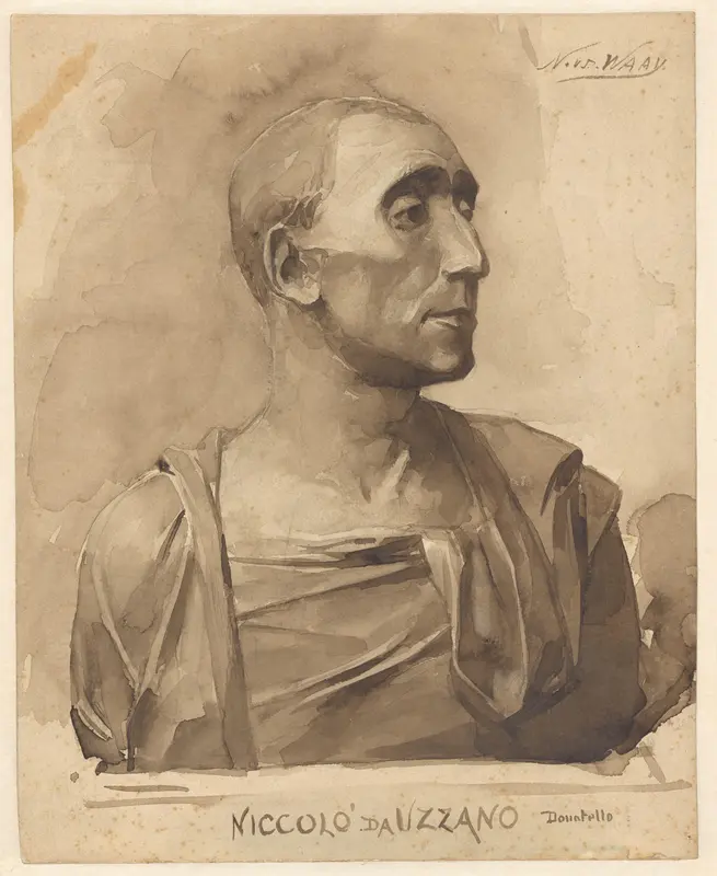Buste van Niccolò da Uzzano Wall Art by Unknown - High-Resolution Digital Print