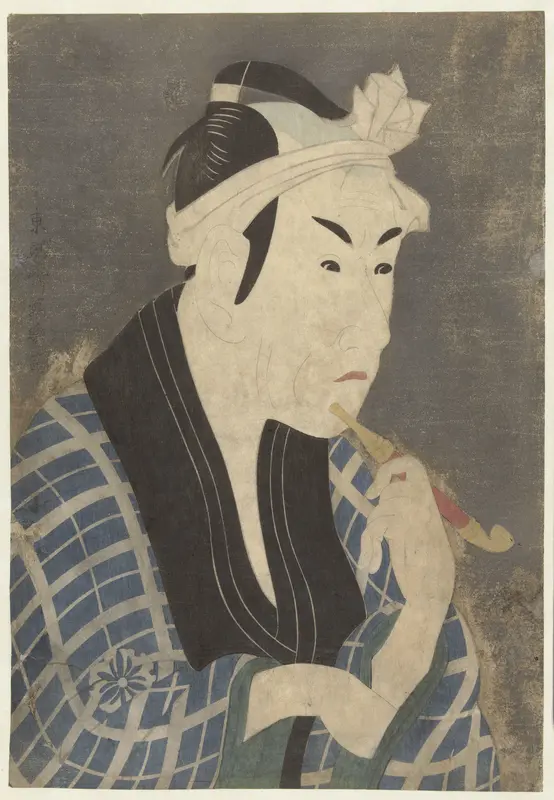 Busteportret van Matsumoto Koshiro IV Wall Art by Unknown - High-Resolution Digital Print