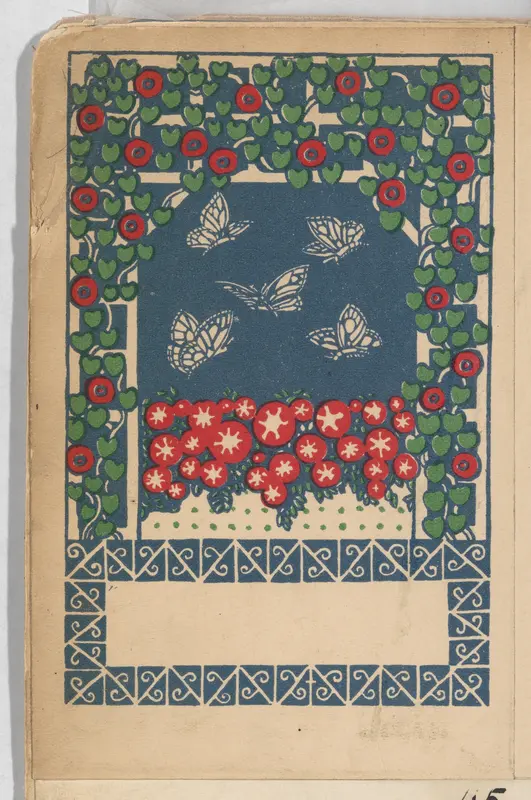 Butterflies (Schmatterlingen) Wall Art by Gustav Kalhammer - High-Resolution Digital Print