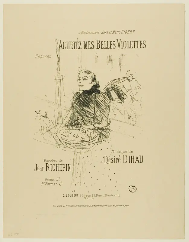 Buy my Pretty Violets, from Mélodies de Désiré Dihau