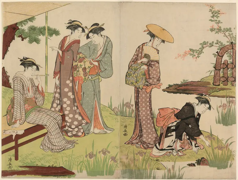By an Iris Pond