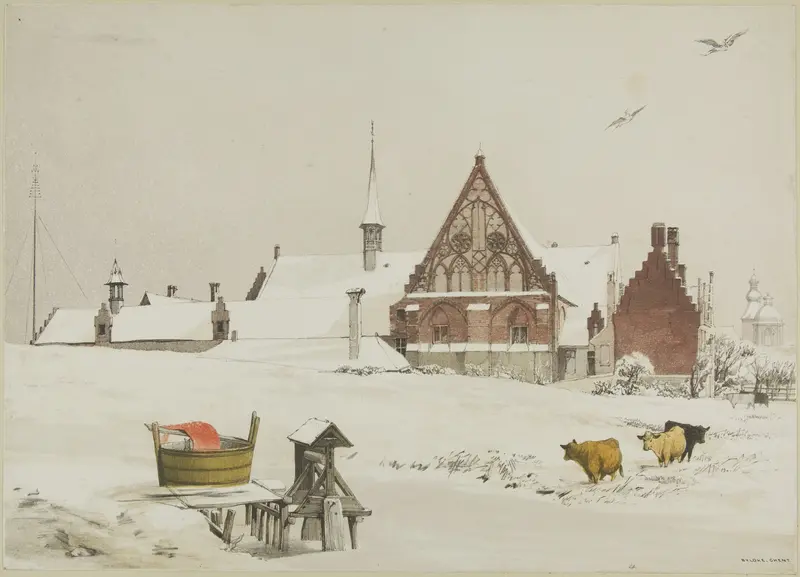 Byloke, Ghent Wall Art by Thomas Shotter Boys - High-Resolution Digital Print