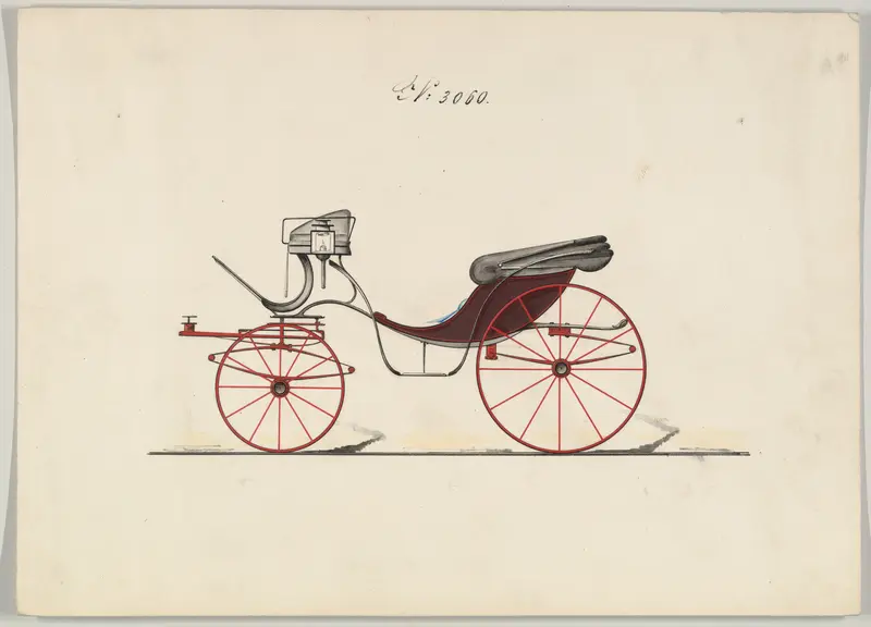 Cabriolet  #3060 Wall Art by Brewster & Co. - High-Resolution Digital Print