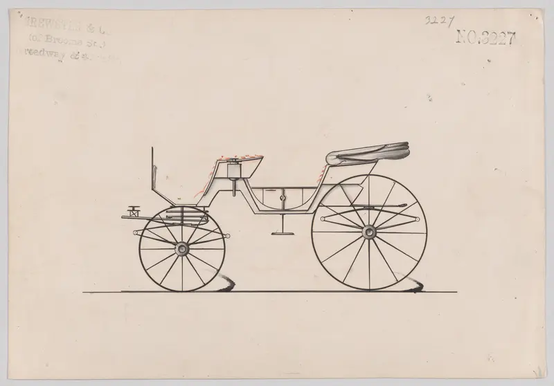Cabriolet #3227 Wall Art by Brewster & Co. - High-Resolution Digital Print