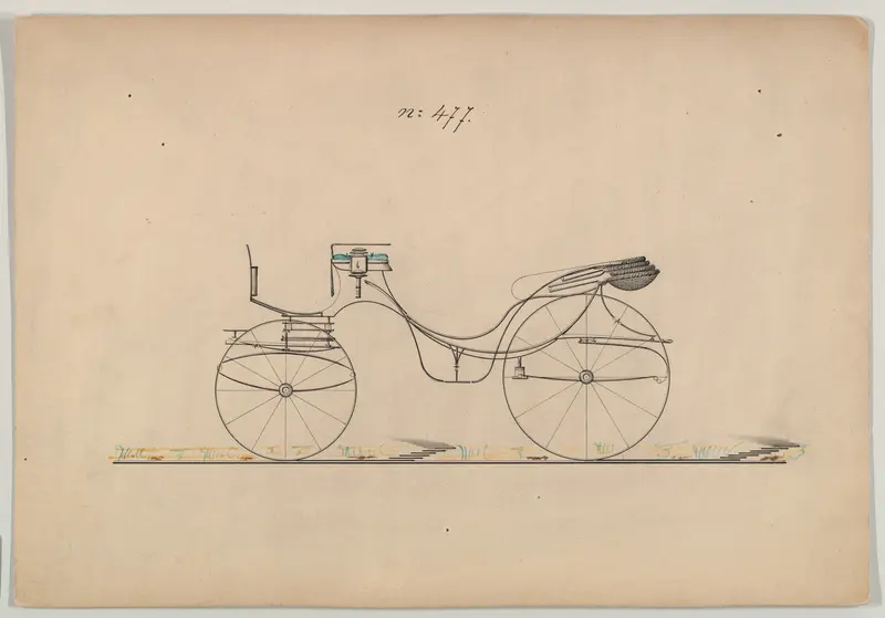 Cabriolet #477 Wall Art by Brewster & Co. - High-Resolution Digital Print