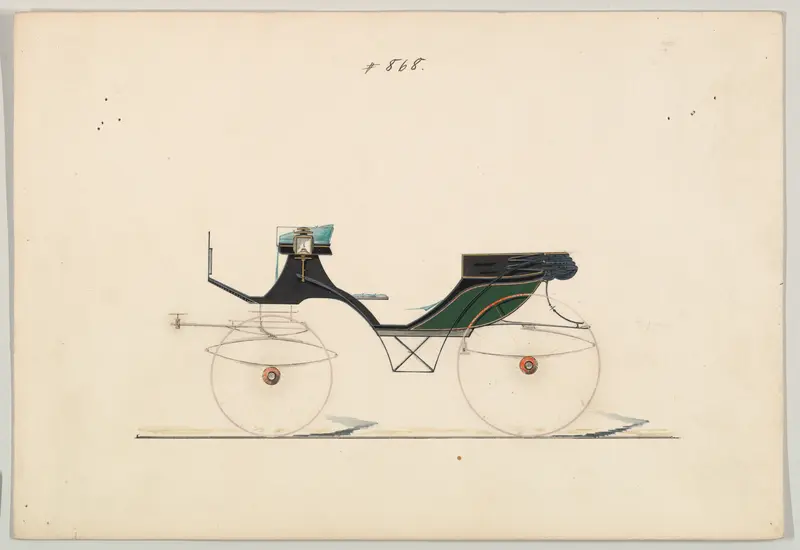 Cabriolet #868 Wall Art by Brewster & Co. - High-Resolution Digital Print