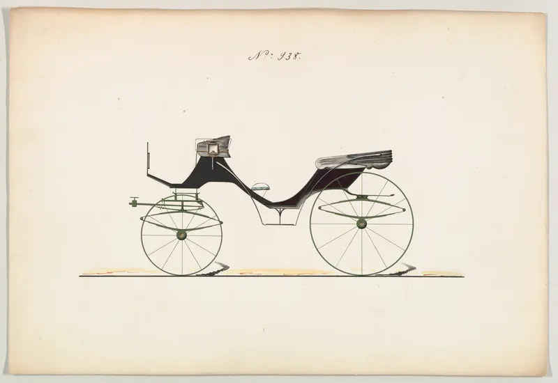 Cabriolet #938 Wall Art by Brewster & Co. - High-Resolution Digital Print
