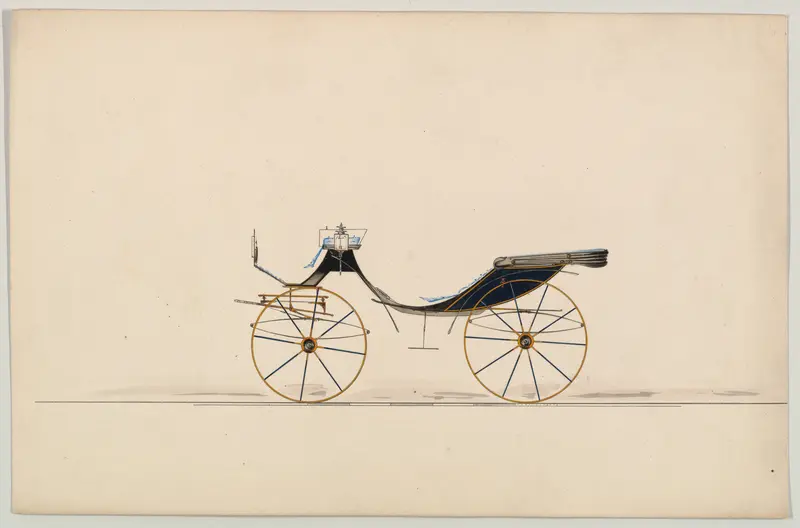 Cabriolet (unnumbered) Wall Art by Brewster & Co. - High-Resolution Digital Print