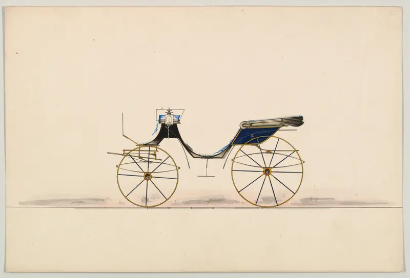 Cabriolet  (unnumbered) Wall Art by Brewster & Co. - High-Resolution Digital Print