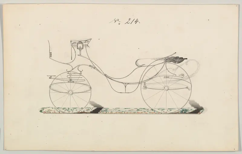 Cabriolet Victoria # 214 Wall Art by Brewster & Co. - High-Resolution Digital Print