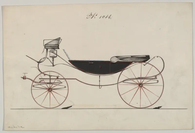 Caleche #1084 Wall Art by Brewster & Co. - High-Resolution Digital Print