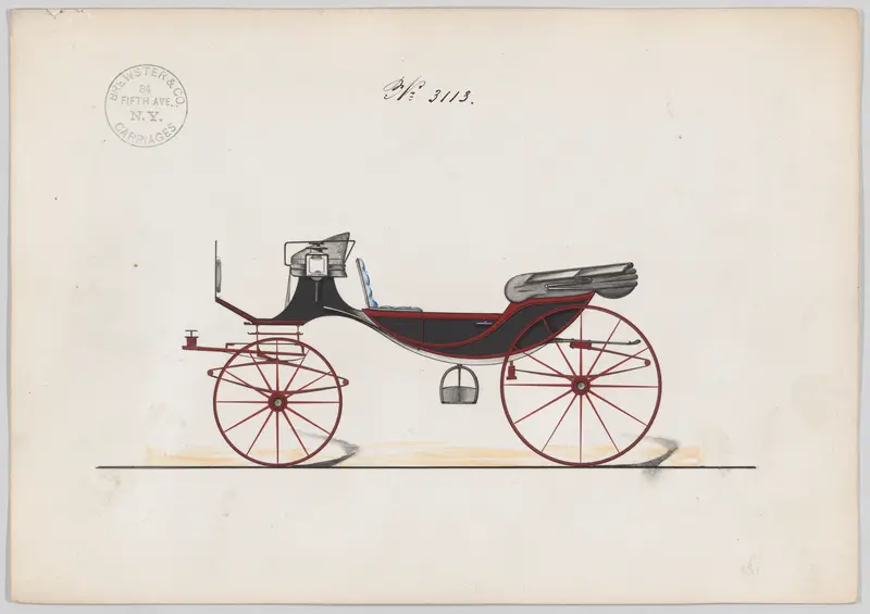 Caleche #3113 Wall Art by Brewster & Co. - High-Resolution Digital Print