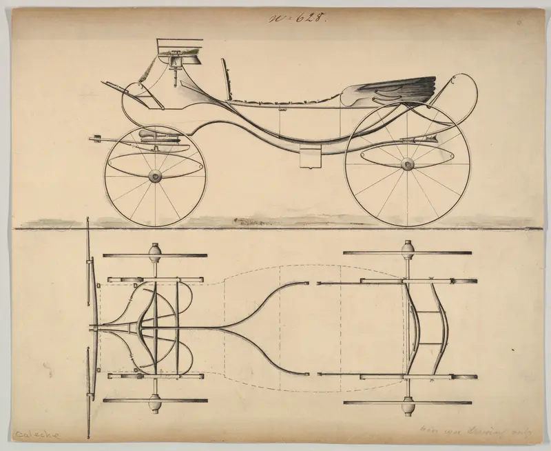 Caleche # 628 Wall Art by Brewster & Co. - High-Resolution Digital Print