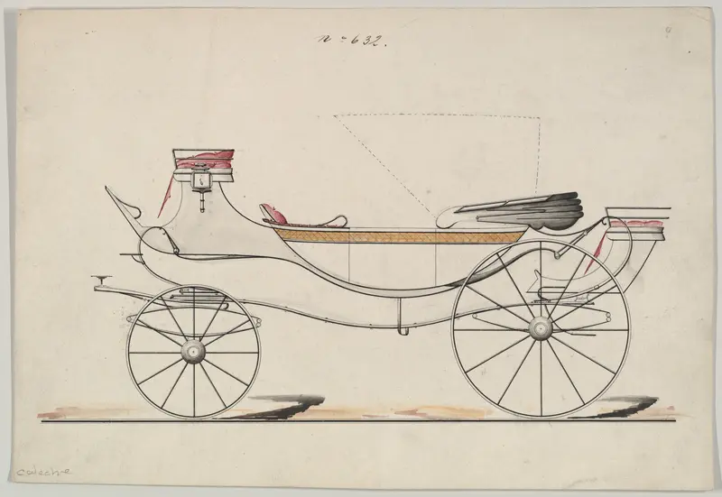 Caleche #632 Wall Art by Brewster & Co. - High-Resolution Digital Print