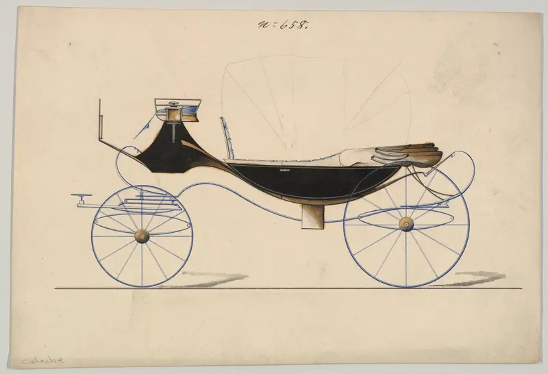 Caleche #658 Wall Art by Brewster & Co. - High-Resolution Digital Print