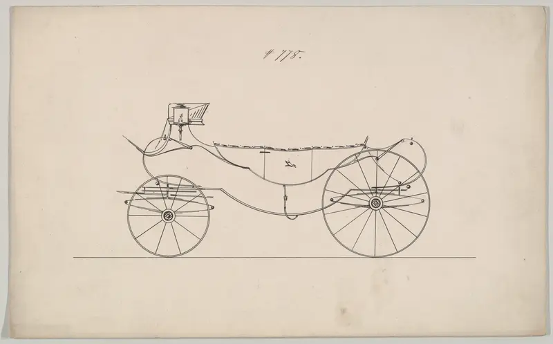 Caleche # 778 Wall Art by Brewster & Co. - High-Resolution Digital Print