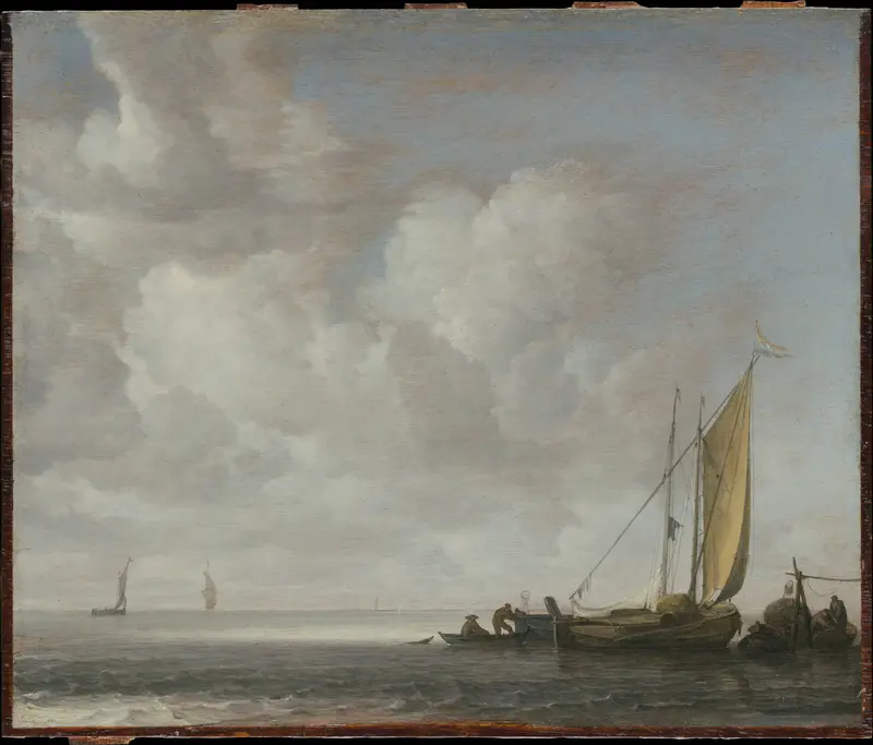 Calm Sea Wall Art by Simon de Vlieger - High-Resolution Digital Print