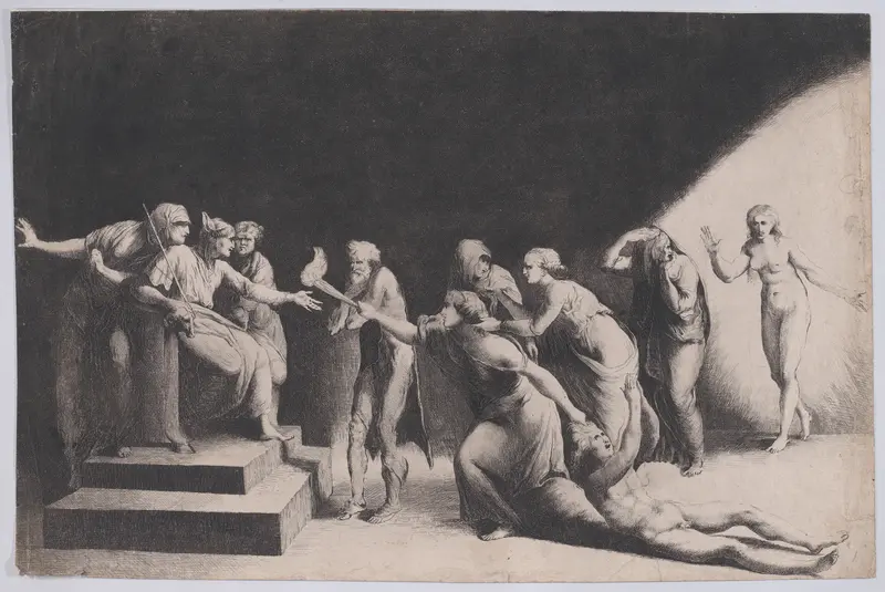 Calumny after Raphael Wall Art by Baron Dominique Vivant Denon - High-Resolution Digital Print