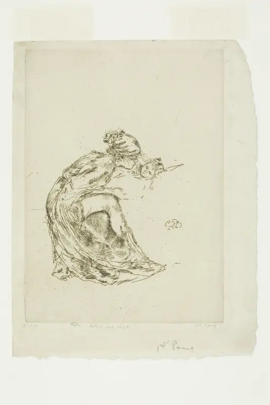 Cameo, No. 1 (Mother and Child)