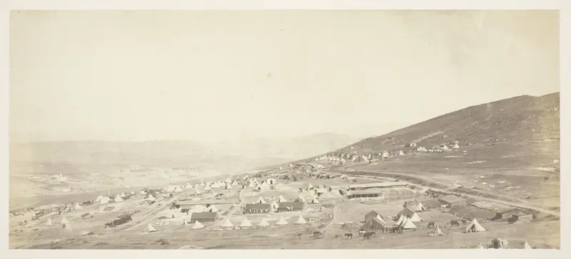 Camp of the 4th Light Dragoons, Officer's Quarters