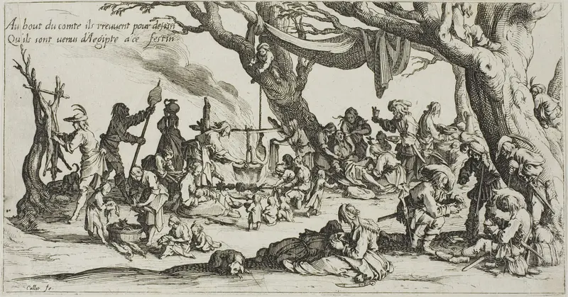 Camping Place of the Gypsies: The Preparation of the Feast