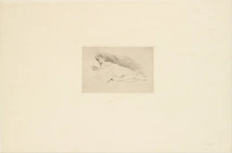 Canicule Wall Art by Félicien Rops - High-Resolution Digital Print