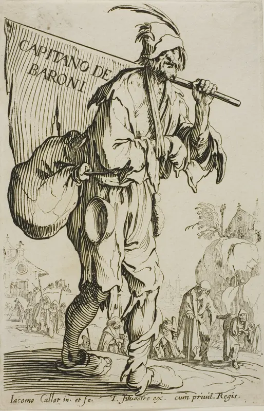 Captain of the Barons, frontispiece to The Beggars