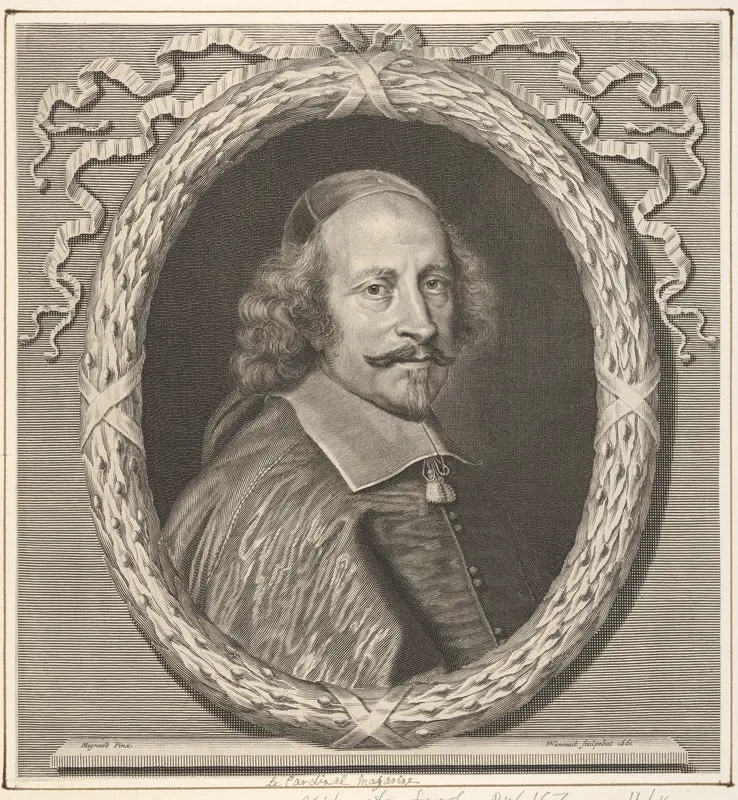 Cardinal Jules Mazarin Wall Art by Robert Nanteuil - High-Resolution Digital Print