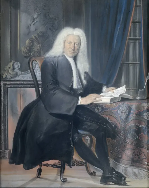 Carel Bouman (1673-1747). Tabaksfactor te Amsterdam en dichter Wall Art by Cornelis Troost - High-Resolution Digital Print