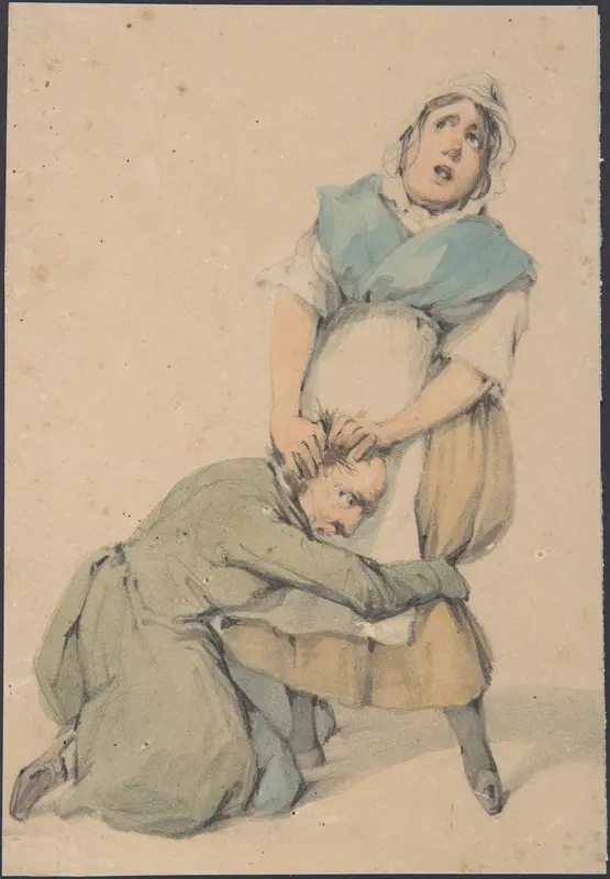 Caricature Wall Art by Anonymous, French, 19th century - High-Resolution Digital Print