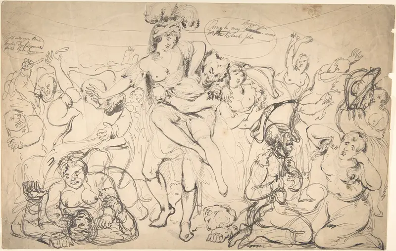 Caricature of a Drunken Debauch