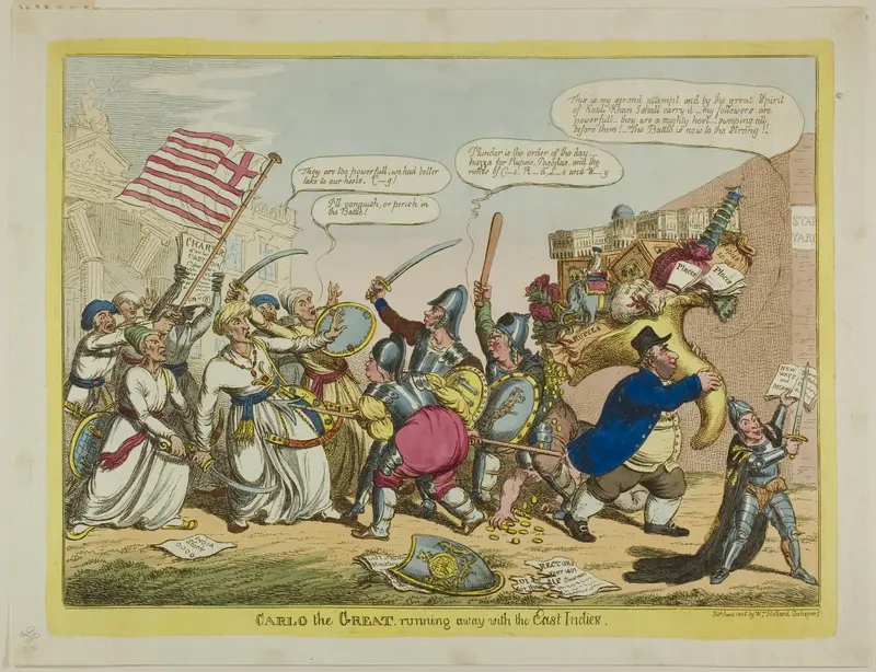 Carlo the Great, Running Away with the East Indes