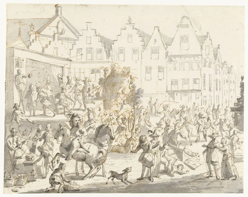 Carnaval te Antwerpen Wall Art by Gonzales van Heylen - High-Resolution Digital Print