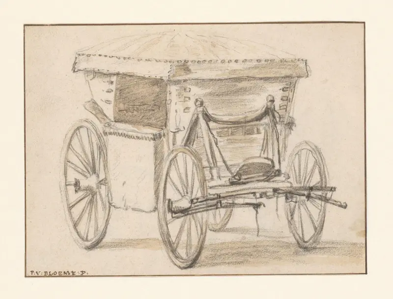Carriage Wall Art by Pieter van Bloemen - High-Resolution Digital Print