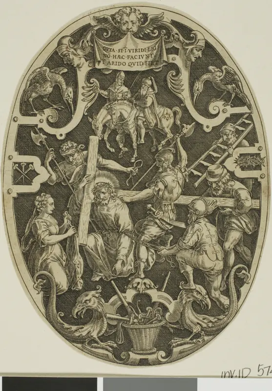 Carrying of the Cross, from Passion of Christ