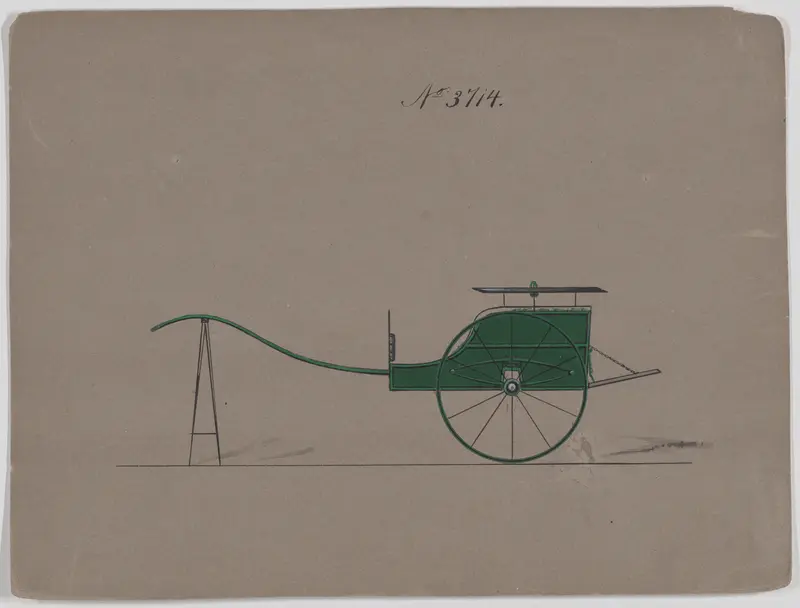 Cart #3714 Wall Art by Brewster & Co. - High-Resolution Digital Print