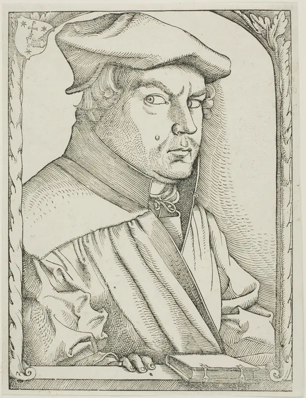 Caspar Hedio Wall Art by Hans Baldung Grien - High-Resolution Digital Print