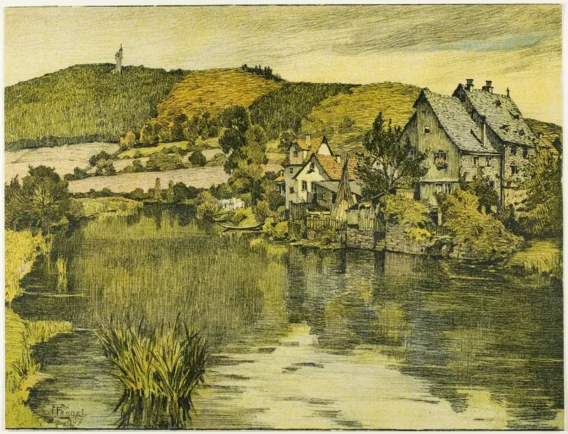 Cassel Wall Art by Friedrich Fennel - High-Resolution Digital Print