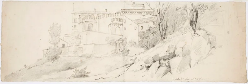 Castel Gandolfo Wall Art by Robert Wilhelm Ekman - High-Resolution Digital Print