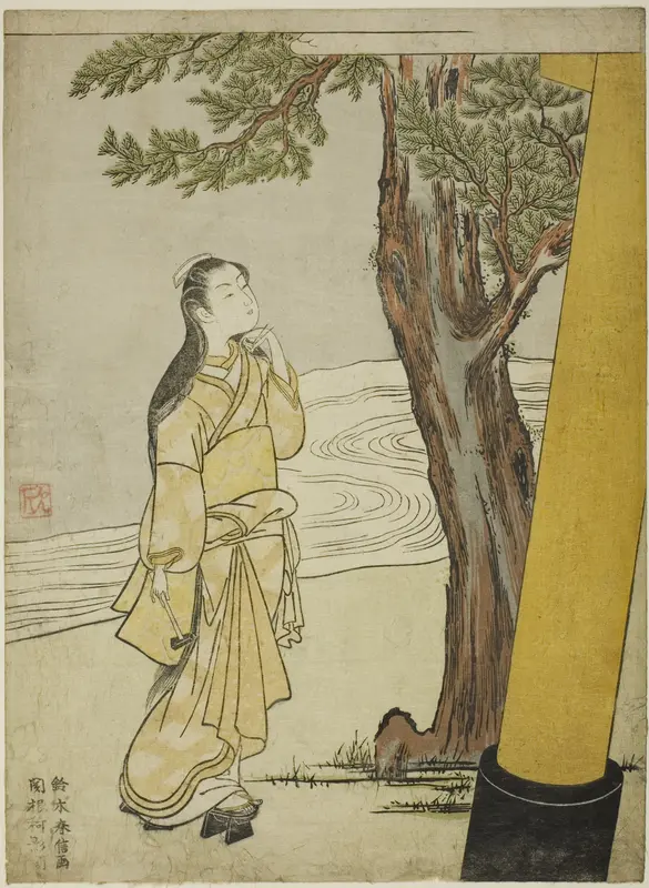Casting a curse at the hour of the ox (ushi no koku mairi) Wall Art by Suzuki Harunobu - High-Resolution Digital Print