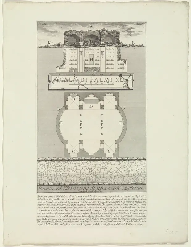 Catacomben bij de Sint-Sebastiaan buiten de Muren Wall Art by Unknown - High-Resolution Digital Print