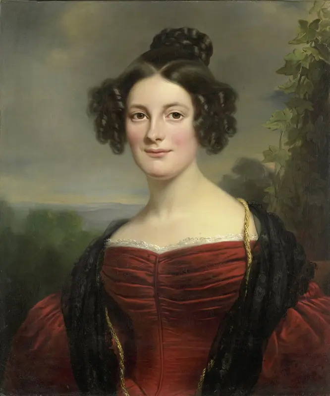 Catharina Annette Fraser (1815-92) Wall Art by Jan Adam Kruseman - High-Resolution Digital Print