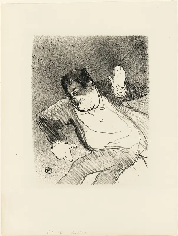 Caudieux at the Petit Casino, from Le Café-Concert