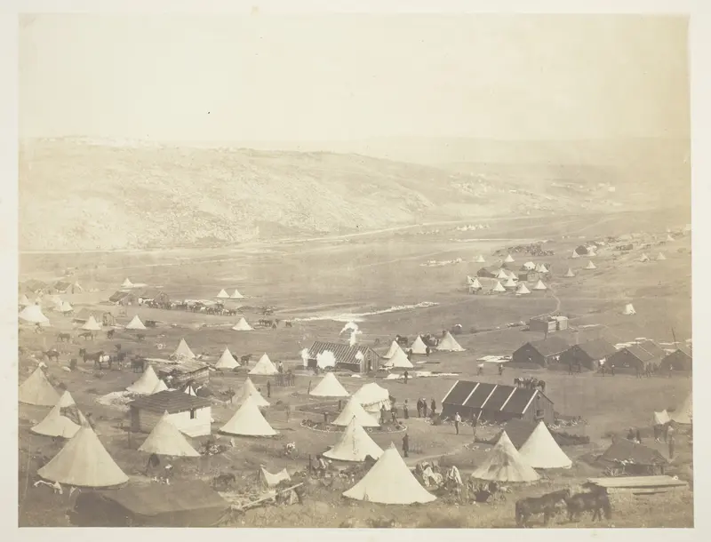 Cavalry Camp, looking towards Kadikoi